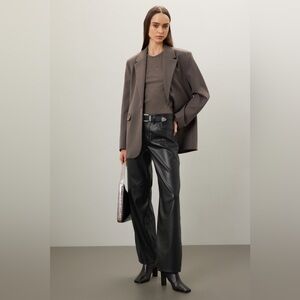 Levi’s Baggy Leather Pants